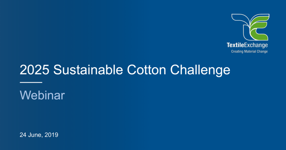 2025 Sustainable Cotton Challenge