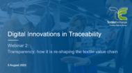 Digital Innovations in Traceability #2