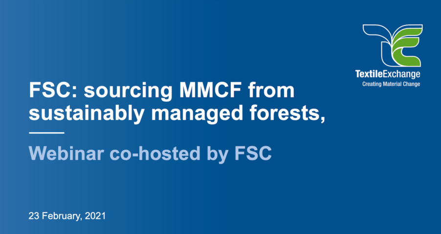 FSC: SOURCING MMCF FROM SUSTAINABLY MANAGED FORESTS