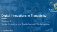 Innovations in Traceability