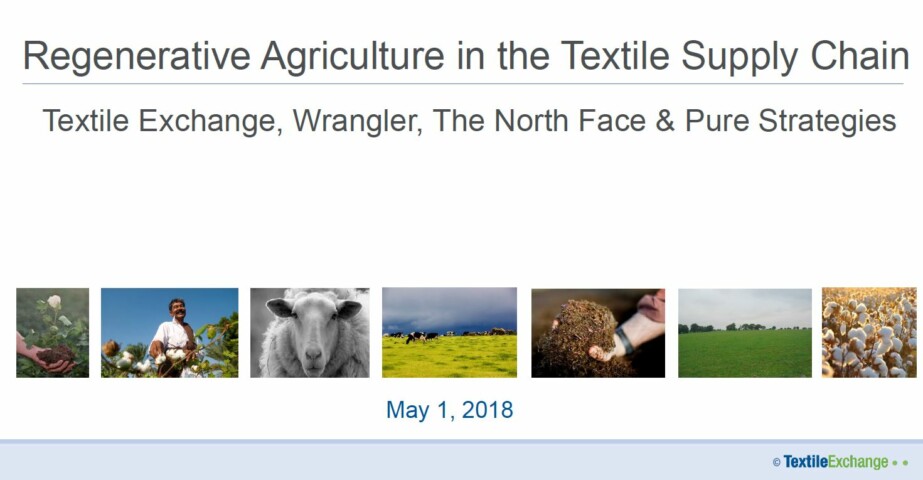 Regenerative Agriculture in the textile supply chain