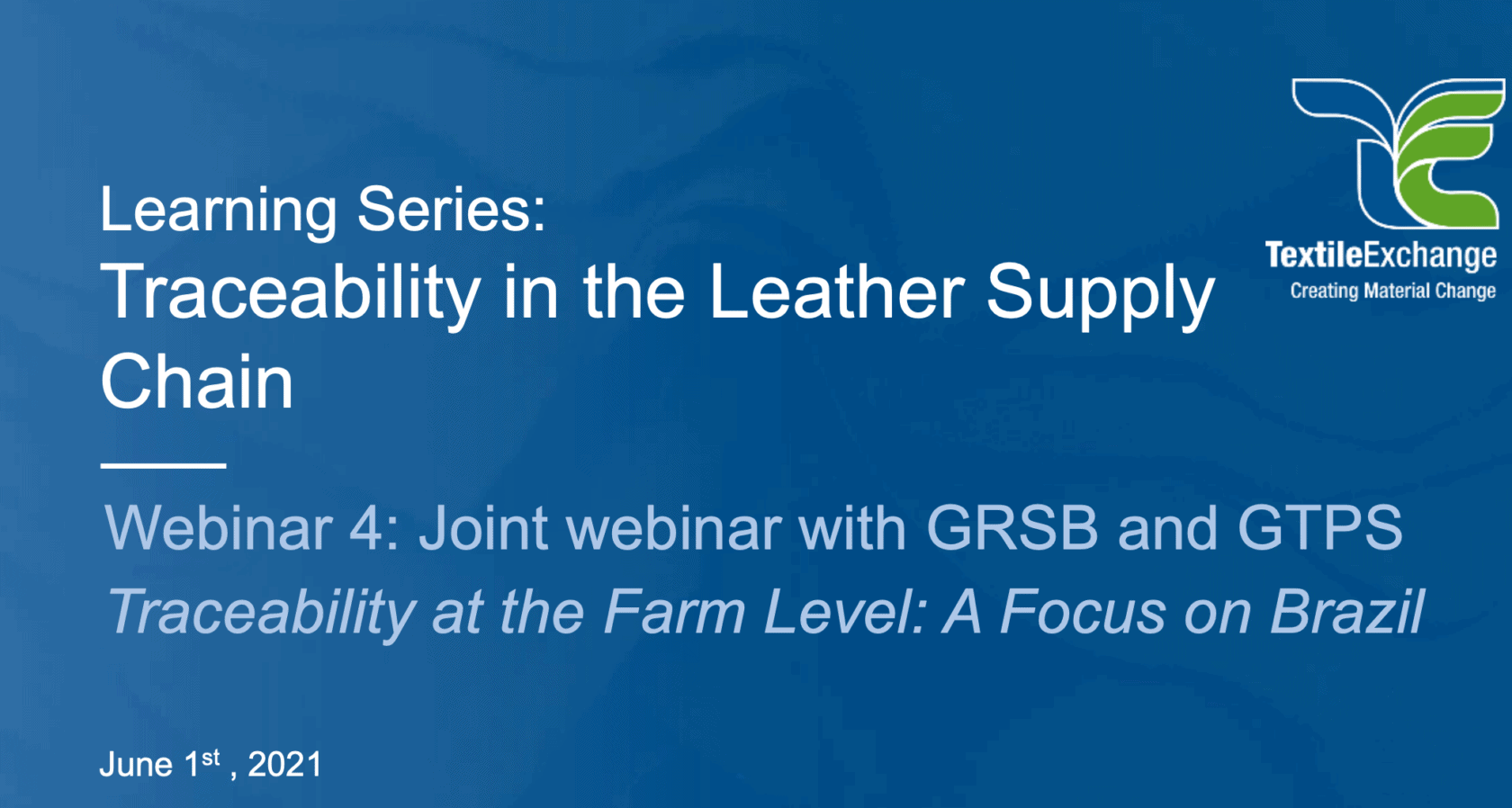 Learning Series Traceability in the Leather Supply Chain Textile
