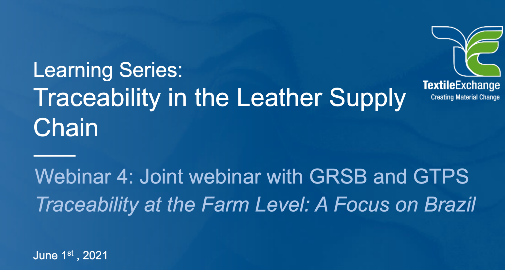 Learning Series Traceability in the Leather Supply Chain Textile