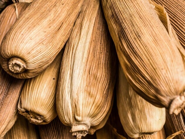 corn husks.