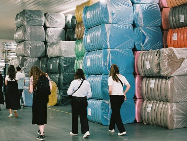 textile exchange action cohort field trip